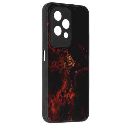 Husa pentru Honor 200 Lite, Techsuit Glaze Series, Red Nebula - 3