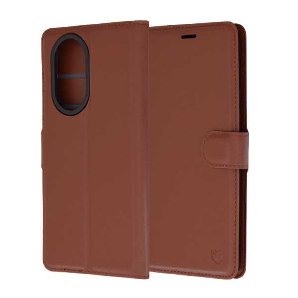 Husa pentru Honor 200, Techsuit Leather Folio, Brown