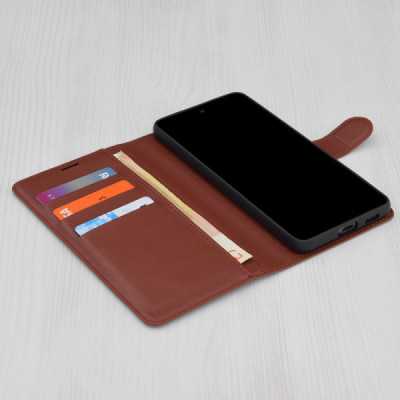 Husa pentru Honor 200, Techsuit Leather Folio, Brown - 3