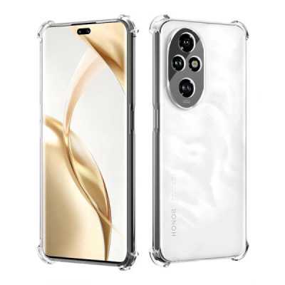 Husa pentru Honor 200 Pro, Techsuit Shockproof Clear Silicone, Clear - 1