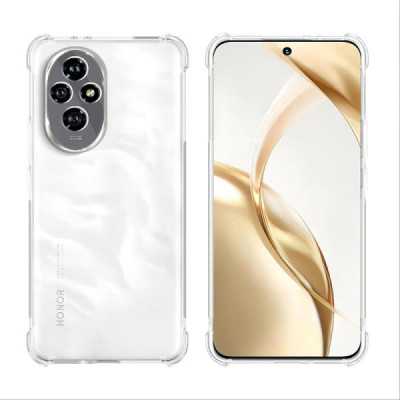 Husa pentru Honor 200 Pro, Techsuit Shockproof Clear Silicone, Clear - 2