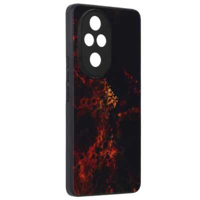 Husa pentru Honor 200 Pro, Techsuit Glaze Series, Red Nebula - 3