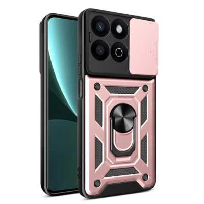 Husa pentru Honor 200 Smart / X7c, Techsuit CamShield Series, Rose Gold - 1