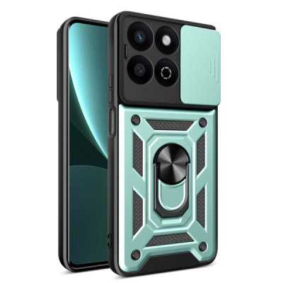 Husa pentru Honor 200 Smart / X7c, Techsuit CamShield Series, Green - 1