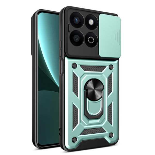 Husa pentru Honor 200 Smart / X7c, Techsuit CamShield Series, Green