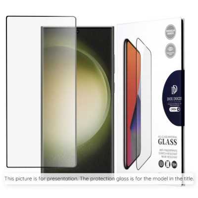 Folie pentru Xiaomi 14T / 14T Pro, Dux Ducis Tempered Glass, Black - 1