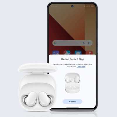 Casti Bluetooth, Active Noise Cancellation - Xiaomi Redmi Buds 6 Play - Black - 7