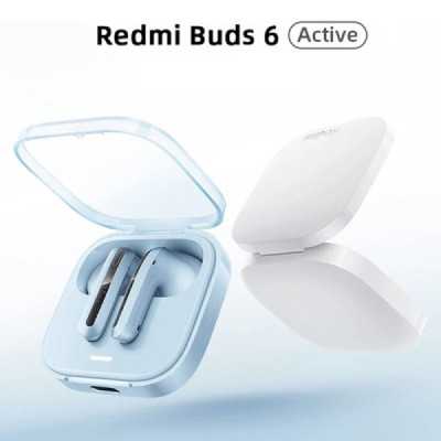 Casti Bluetooth 5.4, Active Noise Cancellation - Xiaomi Redmi Buds 6 Active - White - 7