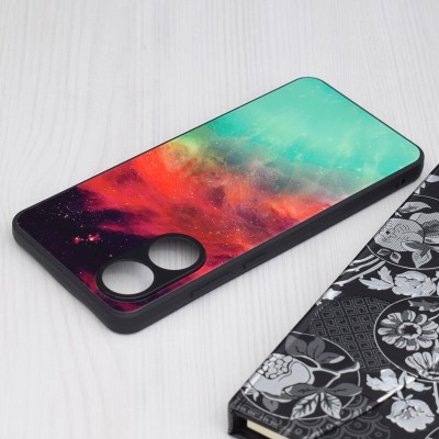 Husa Oppo A78 4G Techsuit Glaze, Fiery Ocean - 2