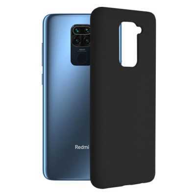 Husa pentru Xiaomi Redmi Note 9 / Redmi 10X 4G - Techsuit Soft Edge Silicone - Black - 1