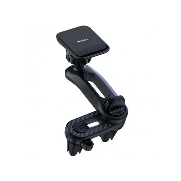 Suport telefon auto magnetic Yesido C106, prindere grila ventilatie, negru