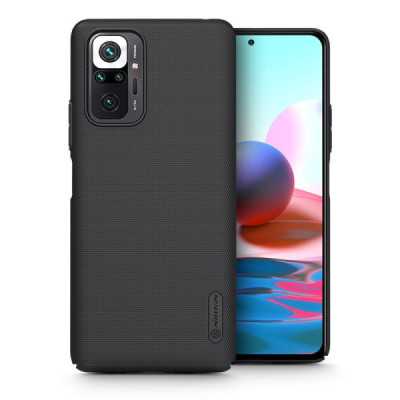 Husa pentru Xiaomi Redmi Note 10 Pro / Note 10 Pro Max - Nillkin Super Frosted Shield - Black - 2