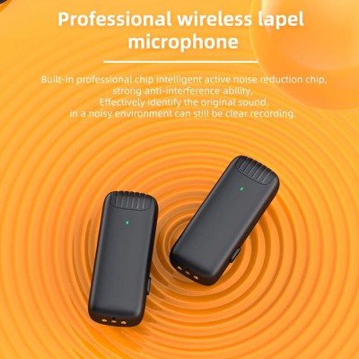 [Pachet 2x] Lavaliera wireless Lightning Techsuit LW4, negru - 6