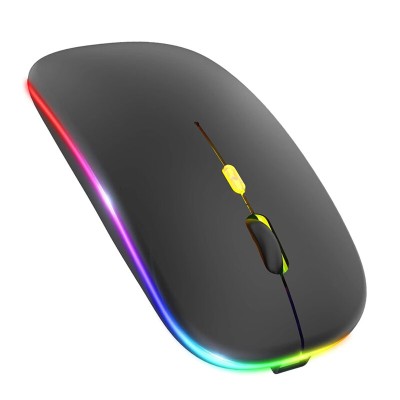 Mouse gaming RGB wireless silentios + cablu incarcare Techsuit M1 - 2 Mouse gaming RGB wireless silentios + cablu incarcare Techsuit M1 - 2