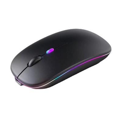 Mouse gaming RGB wireless silentios + cablu incarcare Techsuit M1 - 1 Mouse gaming RGB wireless silentios + cablu incarcare Techsuit M1 - 1