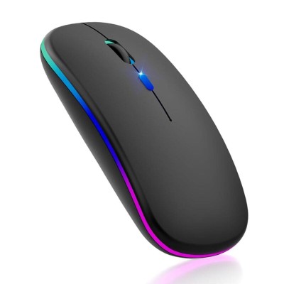 Mouse gaming RGB wireless silentios + cablu incarcare Techsuit M1 - 3 Mouse gaming RGB wireless silentios + cablu incarcare Techsuit M1 - 3
