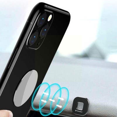 Suport magnetic telefon cu adeziv pentru bord masina Techsuit, HOLD210 - 6 Suport magnetic telefon cu adeziv pentru bord masina Techsuit, HOLD210 - 6