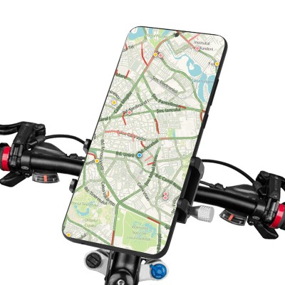 Suport telefon bicicleta, scuter cu prindere pe ghidon GUB G81 - 5 Suport telefon bicicleta, scuter cu prindere pe ghidon GUB G81 - 5