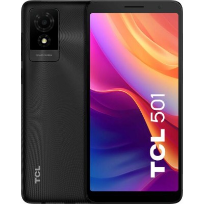 Telefon mobil TCL 501, Dual SIM, 32GB, 2GB RAM, 4G, Black - 1