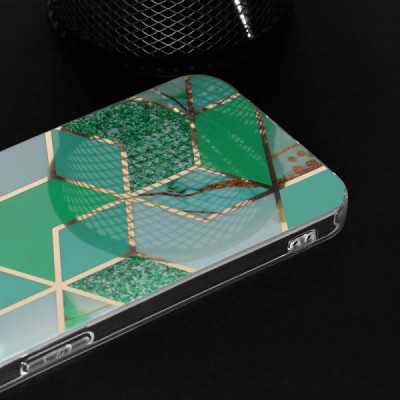 Husa pentru Xiaomi 11T / 11T Pro - Techsuit Marble Series - Green Hex - 6