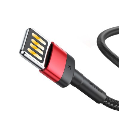 Cablu date Lightning Baseus, 480Mbps, 2.4A, 1m, CALKLF-G91 - 3 Cablu date Lightning Baseus, 480Mbps, 2.4A, 1m, CALKLF-G91 - 3