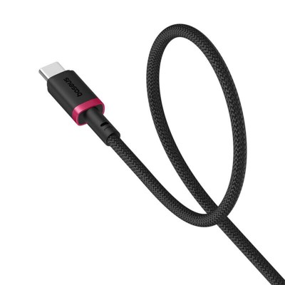 Cablu incarcare laptop 60W Baseus Dura, 2m, negru, P10377802U01-03 - 4