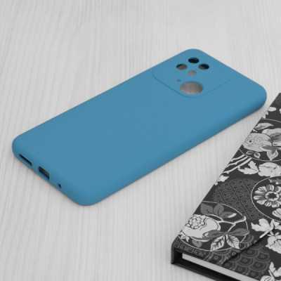 Husa pentru Xiaomi Redmi 10C - Techsuit Soft Edge Silicone - Denim Blue - 3