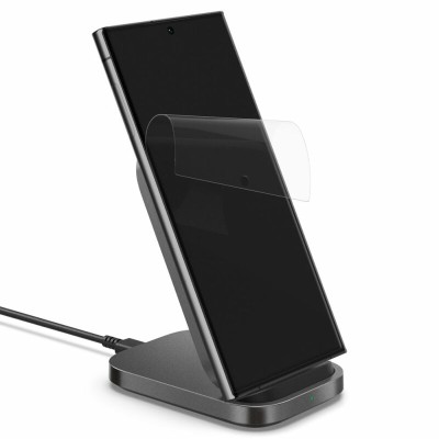 Set 2 folii protectie TPU Case friendly Spigen Neo Flex compatibil cu Samsung Galaxy S23 Ultra - 1