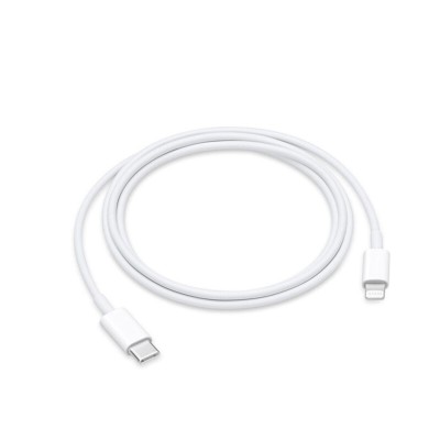 Cablu de date USB-C la Lightning Apple A2561, MUQ93ZM/A original, 1m, alb, blister - 2