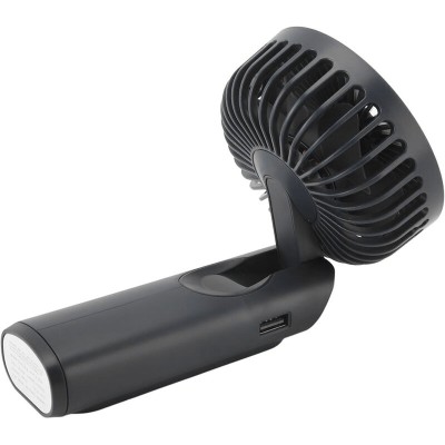 Ventilator de mana portabil premium Type-C Techsuit M12, negru - 2 Ventilator de mana portabil premium Type-C Techsuit M12, negru - 2