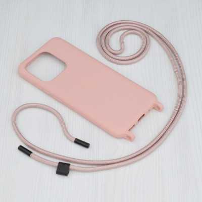 Husa pentru Xiaomi Redmi 12C - Techsuit Crossbody Lanyard - Pink - 2