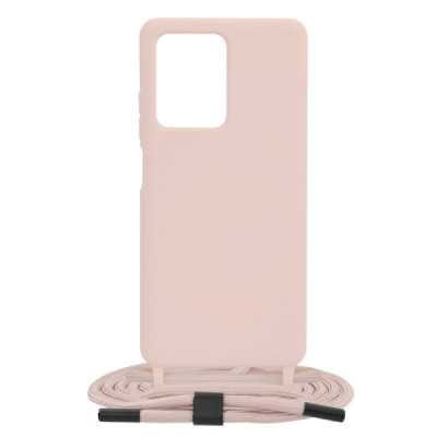 Husa pentru Xiaomi Redmi Note 12 Pro+ - Techsuit Crossbody Lanyard - Pink - 8