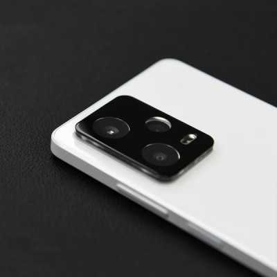 Folie Camera pentru Xiaomi Redmi Note 12 5G / Poco X5 - Techsuit Full Camera Glass - Black - 2