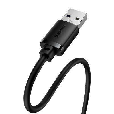 Cablu extensie USB, 1m Baseus AirJoy Series, negru - 2 Cablu extensie USB, 1m Baseus AirJoy Series, negru - 2