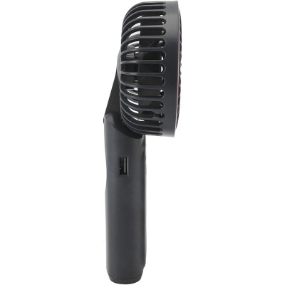 Ventilator de mana portabil premium Type-C Techsuit M12, negru - 2 Ventilator de mana portabil premium Type-C Techsuit M12, negru - 2