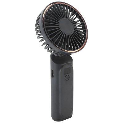 Ventilator de mana portabil premium Type-C Techsuit M12, negru - 4 Ventilator de mana portabil premium Type-C Techsuit M12, negru - 4