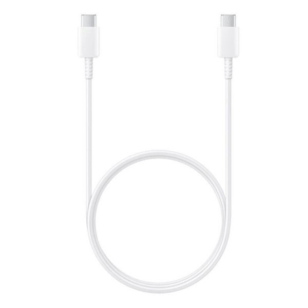 Cablu Samsung tip C, 3A, 1m, alb, bulk, EP-DA705BWE