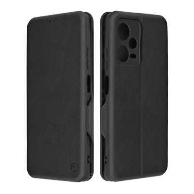 Husa pentru Xiaomi Redmi Note 12 Pro+ Techsuit Safe Wallet Plus, Black - 1