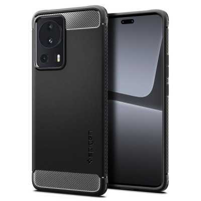 Husa pentru Xiaomi 13 Lite - Spigen Rugged Armor - Black - 1