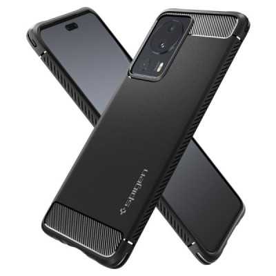 Husa pentru Xiaomi 13 Lite - Spigen Rugged Armor - Black - 2