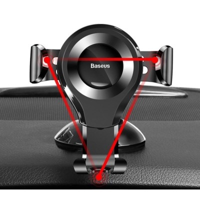 Suport auto telefon pentru bord Baseus, SUYL-XP01, negru - 2