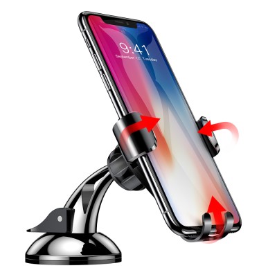 Suport auto telefon pentru bord Baseus, SUYL-XP01, negru - 5