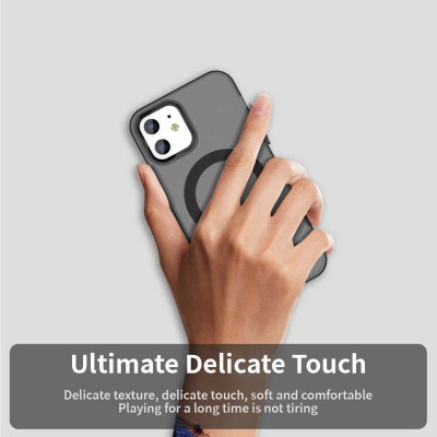 Husa iPhone 12 Pro Techsuit CandyCase MagSafe, negru - 3 Husa iPhone 12 Pro Techsuit CandyCase MagSafe, negru - 3