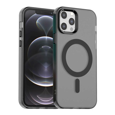 Husa iPhone 12 Pro Techsuit CandyCase MagSafe, negru - 6 Husa iPhone 12 Pro Techsuit CandyCase MagSafe, negru - 6