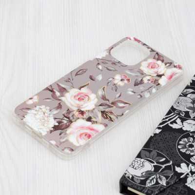 Husa pentru Xiaomi Redmi A1 / A2 - Techsuit Marble Series - Bloom of Ruth Gray - 4