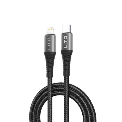 Cablu date Type-C, Lightning Fast Charge, 27W, 1m Lito LD08CL - 7 Cablu date Type-C, Lightning Fast Charge, 27W, 1m Lito LD08CL - 7