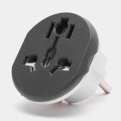 Adaptor priza universal pentru calatorie Techsuit, gri, C529 - 6 Adaptor priza universal pentru calatorie Techsuit, gri, C529 - 6
