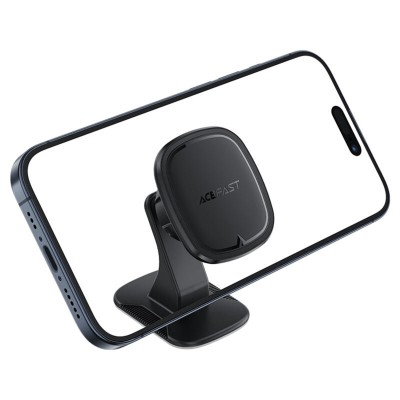 Suport auto magnetic pentru telefon Acefast, D35, negru - 1 Suport auto magnetic pentru telefon Acefast, D35, negru - 1