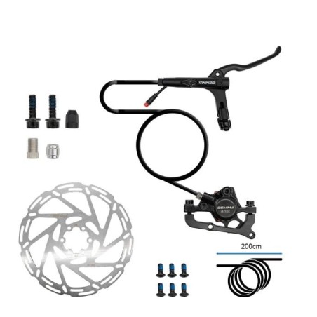 Kit de frana hidraulica spate pentru bicicleta trotineta electrica