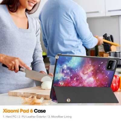 Husa pentru Xiaomi Pad 6 / Pad 6 Pro - Techsuit FoldPro - Galaxy - 7